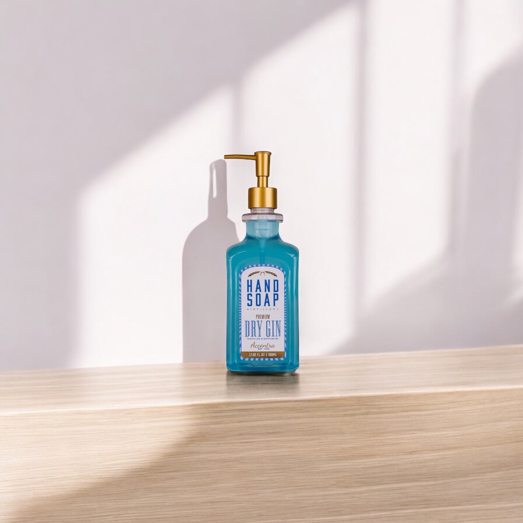 Σαπούνι χεριών 530ml σε dispenser μπουκάλι Dry Gin