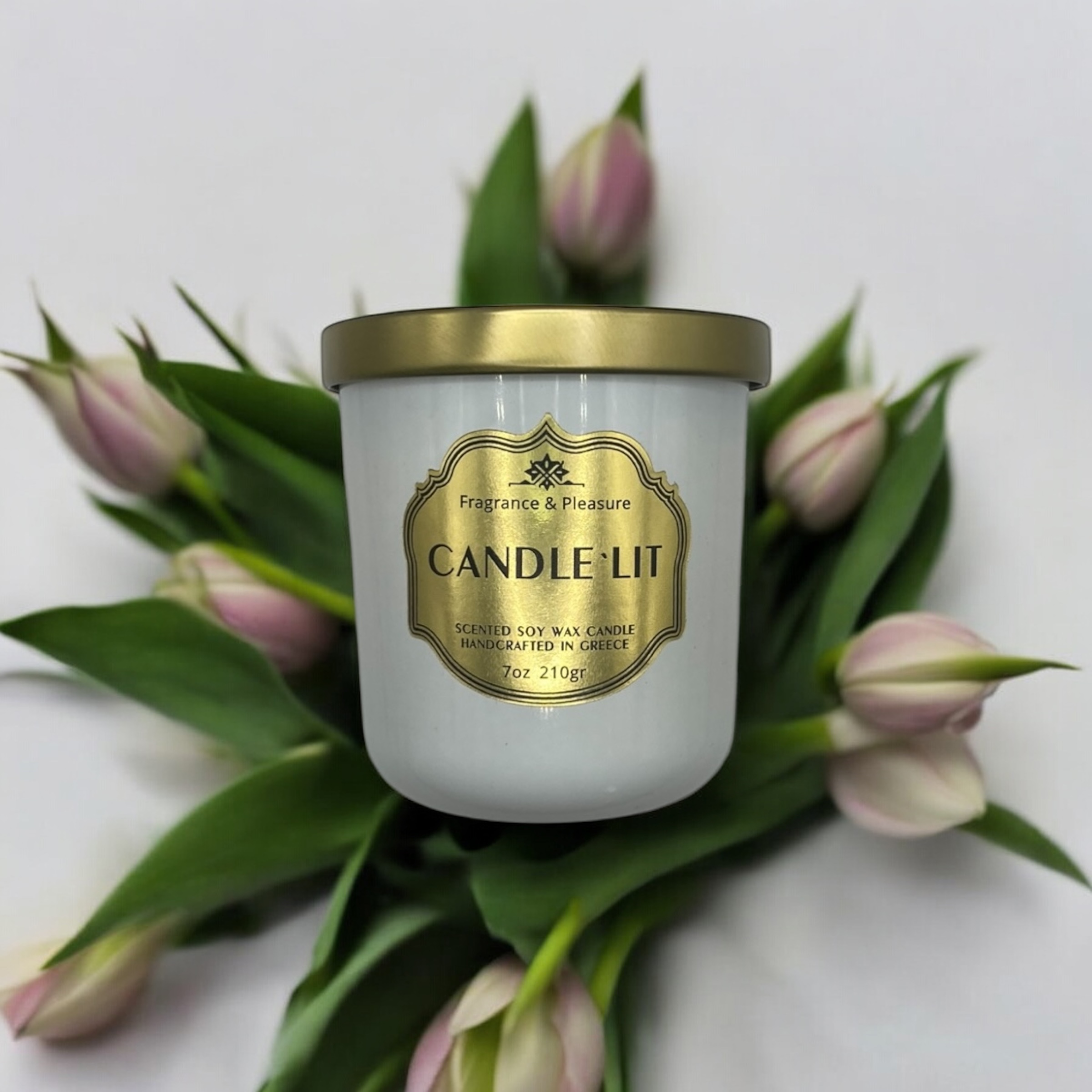 Soy Candle Without Scent (Classic Size)