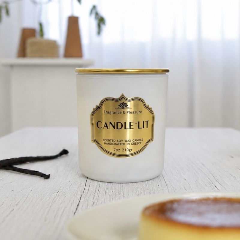 Φωτογραφία από Αρωματικό Κερί Vanilla, Cream Brulée & Rum