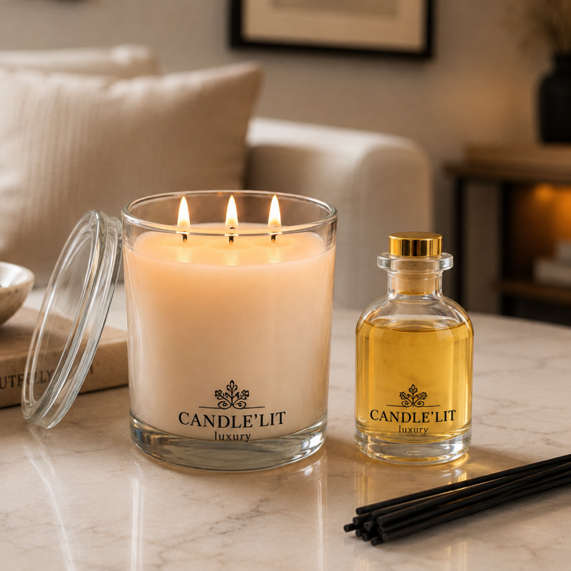 Candle’Lit Candle & Diffuser Set Limited Edition Φωτογραφία από Candle’Lit Candle & Diffuser Set Limited Edition