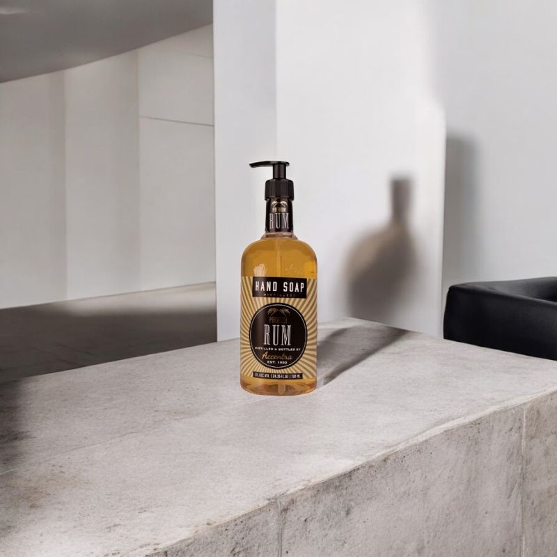 Φωτογραφία από Σαπούνι χεριών 720ml σε συσκευασία μπουκάλι Rum 